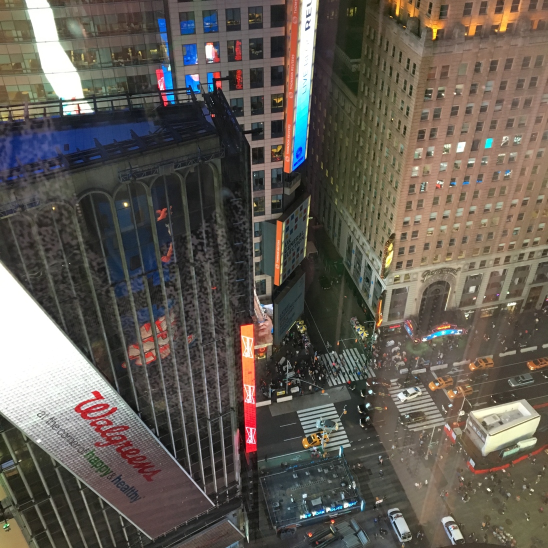 View from No. 4 Times Sqaure